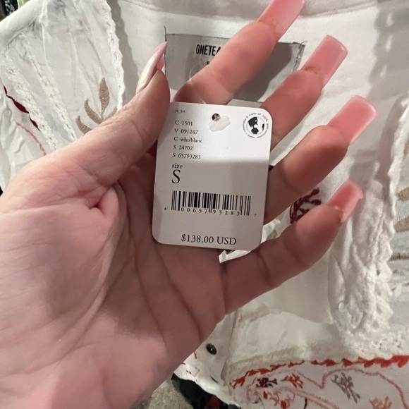 One Teaspoon Gypsy Wonderer Top, SMALL NWT - Picture 7 of 7